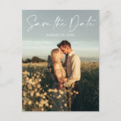 Amalfi-Küste Save the Date Postkarte (Vorderseite)