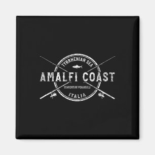 Amalfi Küste Vintag überquerte Fangrouten Magnet