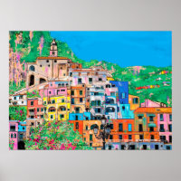 Amalfi Küste von Italien Digitale Kunst Traditione
