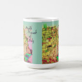 Amalfi-Küste von Italien-Tasse durch Künstler Kaffeetasse (Mittel)