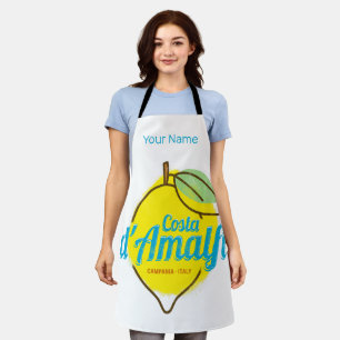 Amalfi-Küste Zitrone Italien Vintage Costa d'Amalf Schürze