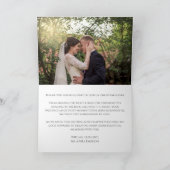 Amalfi Küste Zitronen | Foto und Text Dankeskarte (Innenseite)