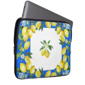 Amalfi Küste Zitronen Ozean Blau Laptopschutzhülle (Vorne Rechts)
