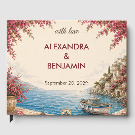 Amalfi-Küsten-Hochzeit | Romantisches Mittelmeer Gästebuch