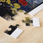 Amalfi-Küsten-Italien-Reise-Plakat 1920 Puzzle (Seite)