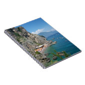 Amalfi-Küsten-Strand-Notizbuch Notizblock (Rechte Seite)