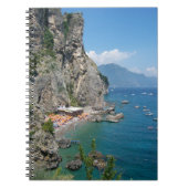 Amalfi-Küsten-Strand-Notizbuch Notizblock (Vorderseite)