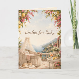 Amalfi-Küsten-Wünsche für Baby   Mittelmeerküste Karte
