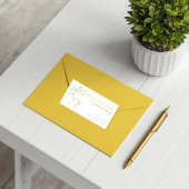 Amalfi Lemon Chic Adressaufkleber