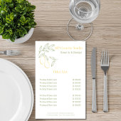 Amalfi Lemon Chic Flyer