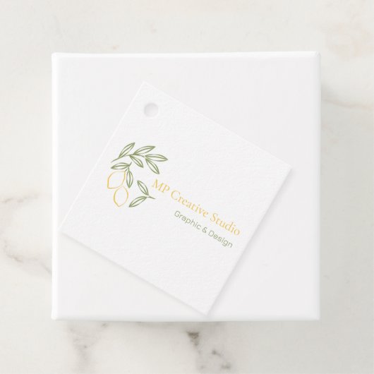 Amalfi Lemon Chic Geschenkanhänger (Beispiel)