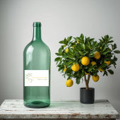 Amalfi Lemon Chic Lebensmitteletikett
