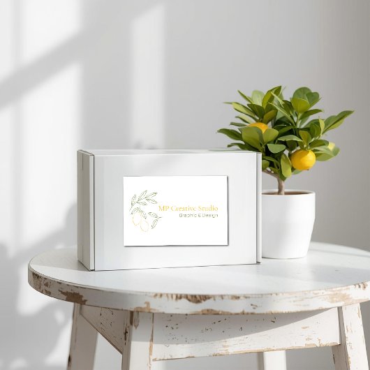 Amalfi Lemon Chic Lebensmitteletikett