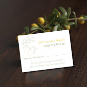 Amalfi Lemon Chic Visitenkarte