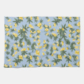 Amalfi Lemon Drehung Vibes 1 Geschirrtuch (Horizontal)