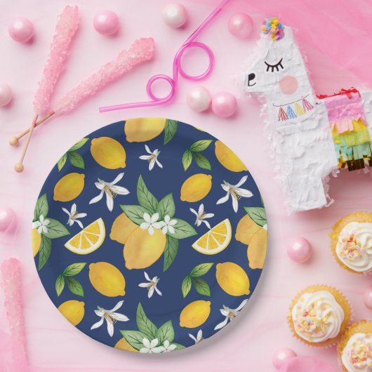 Amalfi Lemon Papierplatte Pappteller (Party)