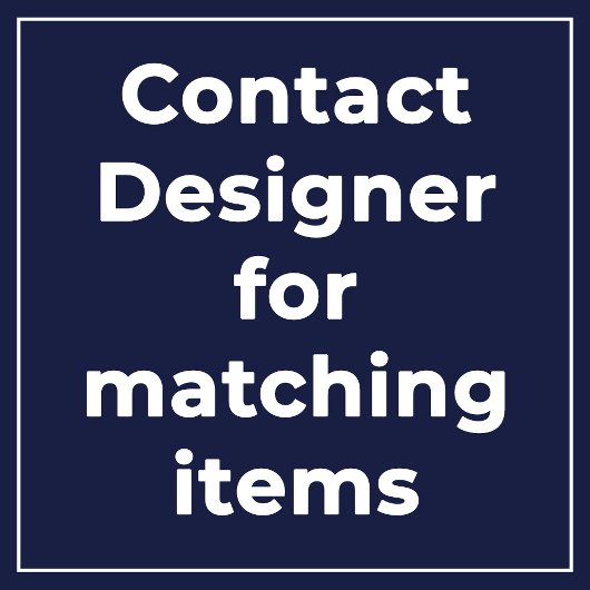 Amalfi Lemons Blue Tile Monogram Wedding Serviette