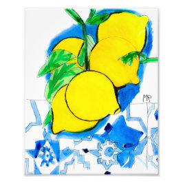 Amalfi Lemons II Fotodruck