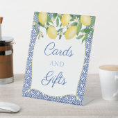 Amalfi Lemons Karten und Geschenke Polterabend Sockelschild (In SItu)