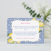 Amalfi Lemons wünschen sich gut, Unterkünfte Begleitkarte (Stehend Vorderseite)