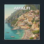 Amalfi Magnet<br><div class="desc">Die Küste von Amalfi, in der Region Kampanien im Süden Italiens gelegen, ist eines der atemberaubendsten Küstenziele der Welt. Das UNESCO-Weltkulturerbe liegt am Tyrrhenischen Meer und ist für seine dramatischen Felsen, pastellfarbenen Dörfer und das kristallklare Wasser bekannt. Die Stadt Amalfi, von der die Küste ihren Namen bekommt, war einst eine...</div>