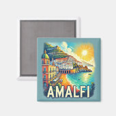 Amalfi Magnet (Vorderseite/Rückseite)