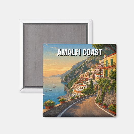 Amalfi Magnet (Vorderseite/Rückseite)