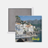 Amalfi-Magnet Magnet (Vorderseite/Rückseite)