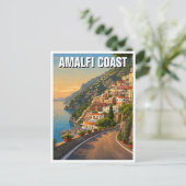 Amalfi Postkarte (Stehend Vorderseite)