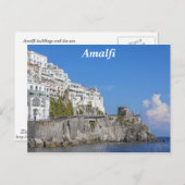 Amalfi Postkarte (Vorne/Hinten)