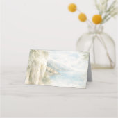 Amalfi Reverie — Mediterrane Hochzeit am Meer Platzkarte (Rückseite)