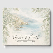 Amalfi Reverie — Mediterranean Coastal Wedding Gästebuch (Vorderseite)