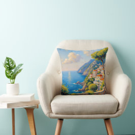 Amalfi Sunrise Art Pillow Kissen