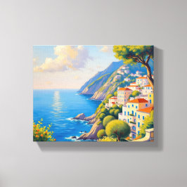 Amalfi Sunrise Canvas Print Leinwanddruck