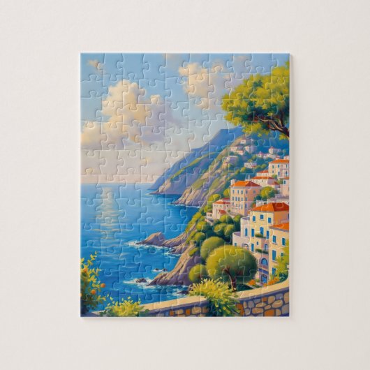 Amalfi Sunrise Puzzle (Vertikal)