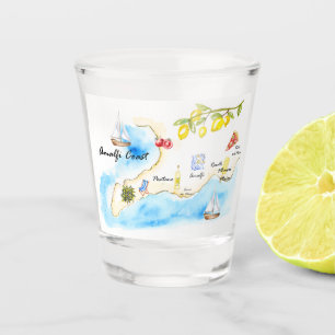 Amalfi Traum Limoncello-Shotglas Schnapsglas
