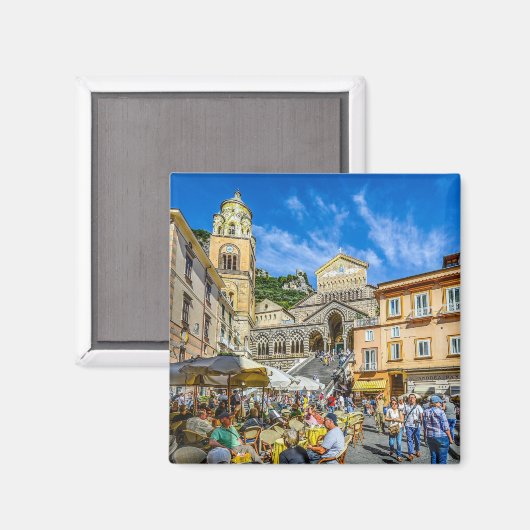 Amalfi-Treppen Magnet (Vorderseite/Rückseite)