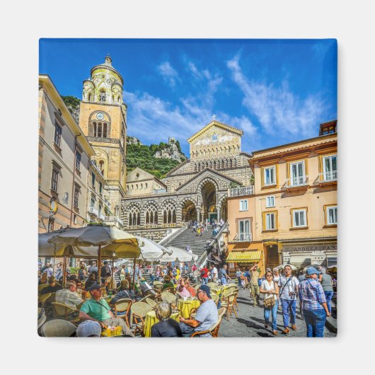 Amalfi-Treppen Magnet (Vorne)