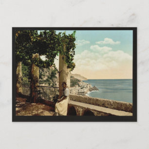 Amalfi, vom Capuccini, Neapel, Italien klassisch Postkarte