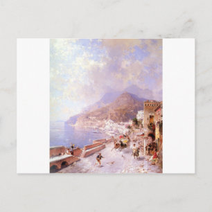 Amalfi von Franz Richard Unterberger Postkarte