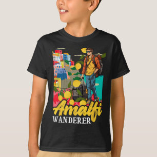 Amalfi Wanderer Italien Amalfiküste Zitrone Reisen T-Shirt