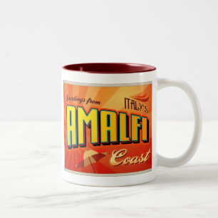 AMALFI ZWEIFARBIGE TASSE