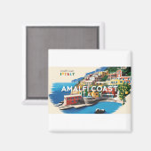 Amalfiküste 1 magnet (Vorderseite/Rückseite)