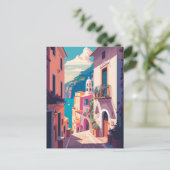 Amalfiküste Italienisch Postkarte (Stehend Vorderseite)
