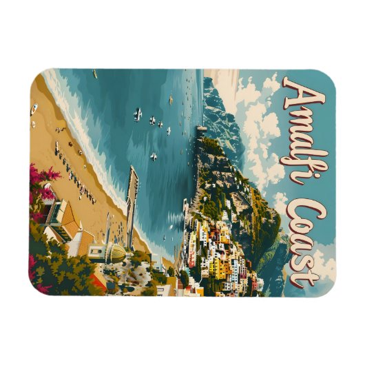 Amalfiküste Magnet (Horizontal)