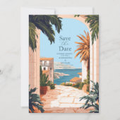 Amalfiküste | mediterrane Hochzeiten Save The Date (Vorderseite)