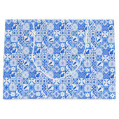 Amalfiküste | Mediterrane Lemon Hochzeit Große Geschenktüte (Vorderseite)