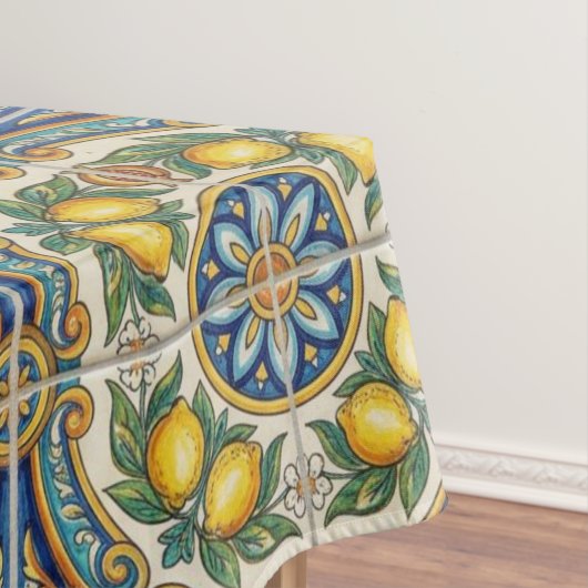 Amalfiküste Mittelmeerfliese Tischdecke (Beispiel)
