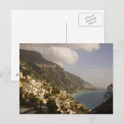 Amalfiküste Postkarte (Vorne/Hinten)