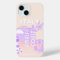 Amalfiküste, Reisekunst, Preppy Travel, Pastell